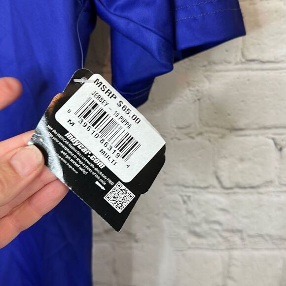 IndyCar Authentic Apparel Pippa 39 Blue Men’s Short Sleeve Jersey Tshirt Medium - Picture 3 of 8